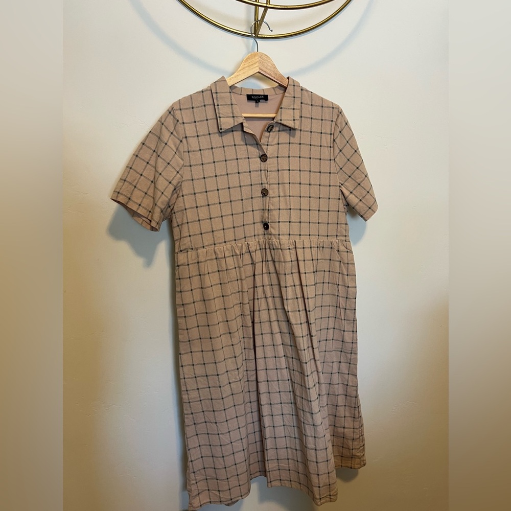 Plaid dress